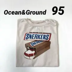 マーキーズ OCEAN&GROUND SNEAKERSＴシャツ パロディ 95