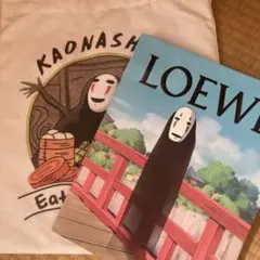LOEWE アナグラムダイスとジブリショッパーのセット LOEWE✖️ジブリ ショッパーセット