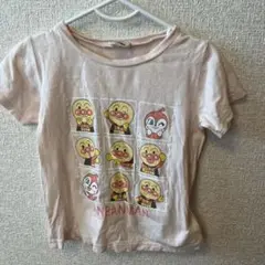 アンパンマン Tシャツ 100cm 薄いピンク