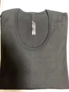 wjk - Uネック 7分袖カットソー BLACK 新品未使用 M