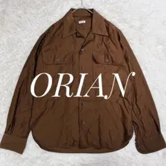 最終値下げ【極美品ORIAN オリアンLARMY デニム　サファリジャケット　M ORIAN（オリアン）の「◎ORIAN / LARMY リネンコットン