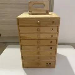 薬箱　小物入れ　木製