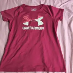 アンダーアーマーTシャツピンク