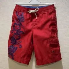 GAP サーフパンツ 100センチ　赤ハイビスカス