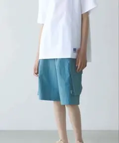 【新品未使用】ユナイテッドアローズ⭐︎カーゴショーツ グリーン 140cm