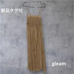 新品！gleam キャミワンピース F
