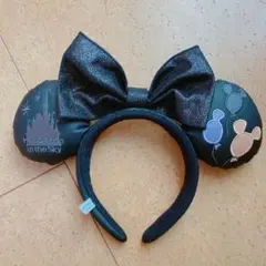 ディズニー 黒 バルーンカチューシャ