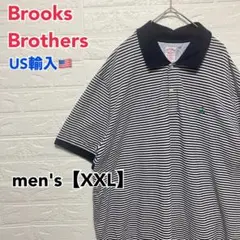 ●T603【US輸入】ブルックス ブラザーズ ポロシャツ men's【XXL】