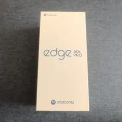 新品未開封 motorola edge 50s PRO 本体 バニラクリーム
