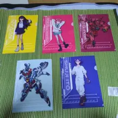 ガンダムジークアクスクリアファイル5種セット