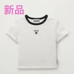 値下げ新品　SATUR ホワイト Tシャツ