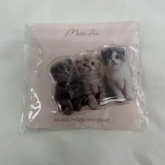 ミルフィー　マイキティスマホグリップ　スコティッシュフォールド