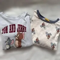 おさるのジョージ トムとジェリー Tシャツ セット 120
