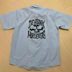 THE HIGHWAY MURDERERS ワークシャツ　driven スカル