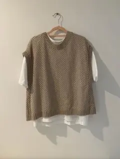 Cutie Blonde メッシュ編み Tシャツ Mサイズ