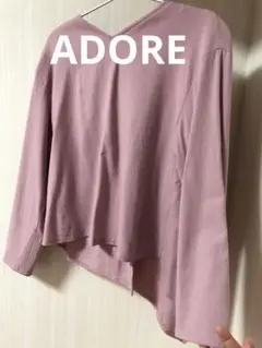ADORE アドーア アシンメトリー ウールトップス