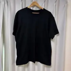 Hanes KURO ブラック クルーネック Tシャツ