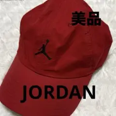 Jordan ジョーダン　赤キャップ