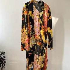 ドリスヴァンノッテン 花柄ローブ 美品