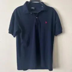 美品90sPOLO SPORT ネイビー ポロシャツ M