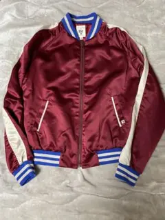 billabong ビラボン サテンジャンパー スカジャン ワインレッド