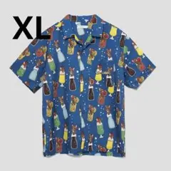 XLサイズ　ハンナ=バーベラ トムとジェリー ソーダパターン　グラニフ