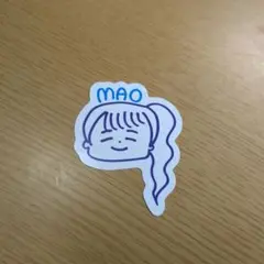 乃木坂46　五百城茉央　真夏の全国ツアー　カフェ似顔絵ステッカー