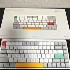 NuPhy Air75 v2 Wisteria軸 ホワイト