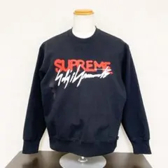 【美品】シュプリーム × ヨウジ ヤマモト クルーネック ブラック
