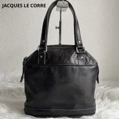 ✨JACQUES LE CORRE✨ ハンドバッグ リスボン ブラック レザー