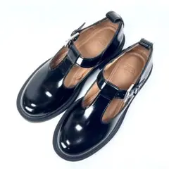 【新品未使用】ZARA メリージェーン Tストラップ ローファー 黒 23.5