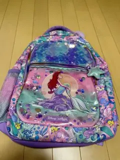 Disney アリエル リュック　バック　ディズニーコラボ　smiggle Disney Smiggle Ariel Mermaid Princess Kid Backpack Lunch Bag