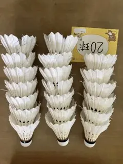 バドミントン中古シャトル20球