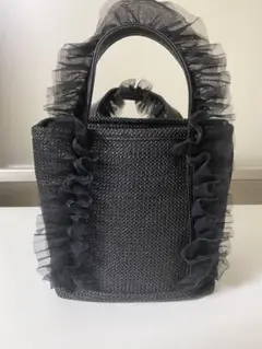 NATURAL BEAUTY BASIC フリルハンドバッグ