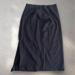 ユニクロ　UNIQLO 膝丈タイトスカート ストレッチ素材　M