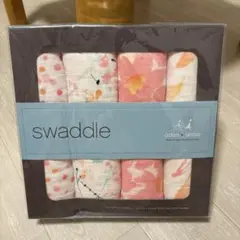 未開封　aden+anais　クラッシック　スワドル　オレンジ