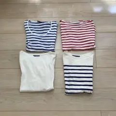セントジェームスのボーダートップス４枚セットです。