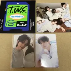 TWS TRY WITH US はじめまして　トレカ　シニュ　おまけ付き