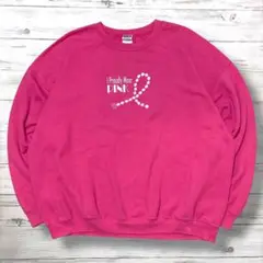 GILDAN ギルダン スウェット 2XL ピンク 0349