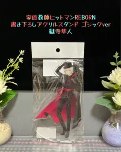 ☆新品☆ 家庭教師ヒットマン リボーン アクリルスタンド 獄寺隼人 ゴシック