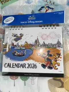 【卓上カレンダー】ディズニー イラスト 2026 複数対応可