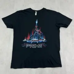 トランスフォーマー　プライム　トップス　半袖　Tシャツ　古着　ブラック　黒　XL
