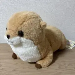 くったりカワウソ ふぁんしー オレンジ ぬいぐるみ