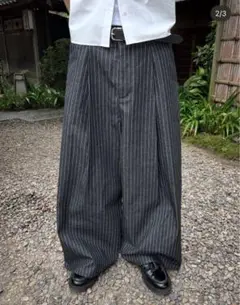 traum stripe denim pants
