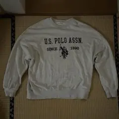 U.S. POLO ASSN. トレーナー グレー 1890年