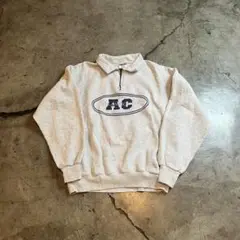 00s JERZEES ハーフジップ　スウェット