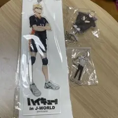 ハイキュー アニメ原画展 JW 楽天 アクリルキーホルダー 月島蛍