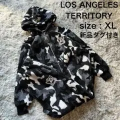 Los Angeles Territory ベロア ジャージ セットアップ 刺繍 Los Angeles Territory ベロア ジャージ セットアップ 刺繍 メンズ