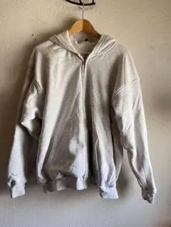 90s PLUMA グッドレギュラー ダブルフェイス　グレー　ジップパーカー