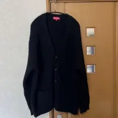 supreme　シュプリーム　21AW　ワッフルニットカーディガン　ブラック　L SUPREME/シュプリーム】今季注目の21AW waffle knit cardiganを